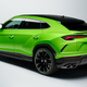 An image of a green Lamborghini Urus SUV.